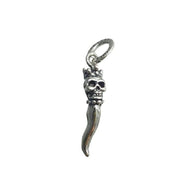 Charm in Argento 925 Corno Teschio Giovanni Raspini 08771