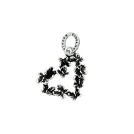 Charm in Argento 925 Cuore Farfalle Giovanni Raspini 09462