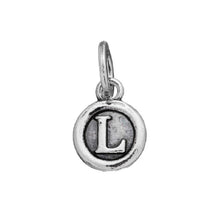 Cargar imagen en el visor de la galería, Charm en Plata 925 Letra &quot;L&quot; Botón Giovanni Raspini 09602
