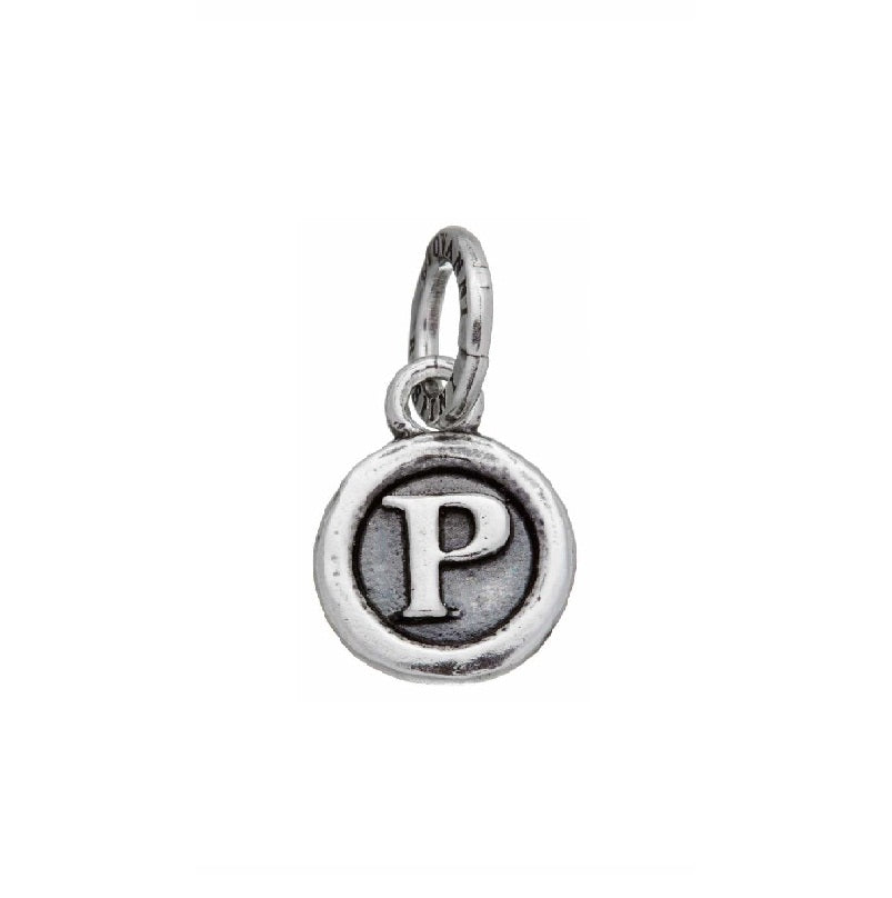 Charm in 925 Silver Letter 