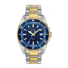 Carica l&#39;immagine nel visualizzatore di Gallery, Orologio solo tempo da uomo Bulova Marine Star 98B334
