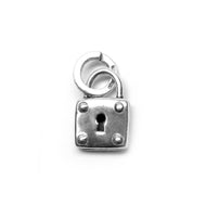Charm en Plata 925 Candado Giovanni Raspini 09934