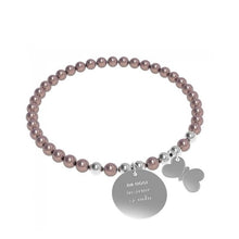 Load image into Gallery viewer, Women&#39;s bracelet 10 Good Resolutions &#39;&#39;From today together we fly&#39;&#39; B5116/CO

