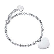 Load image into Gallery viewer, Luca Barra women&#39;s bracelet with heart for engravings BK2124
