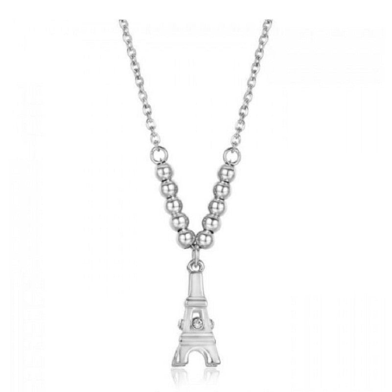 Collana da donna in Acciaio Torre Eiffel Luca Barra CK1203