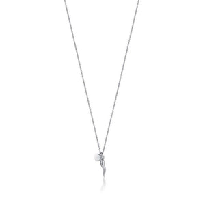 Luca Barra CK1516 steel women's necklace