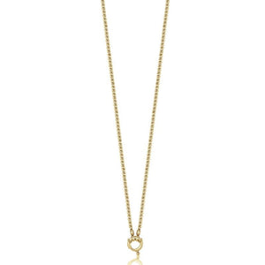 Luca Barra women's necklace in golden steel CK1602