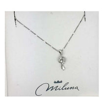 Carica l'immagine nel visualizzatore di Gallery, Collana Da Donna Miluna In Oro Bianco e Diamanti CLD2334
