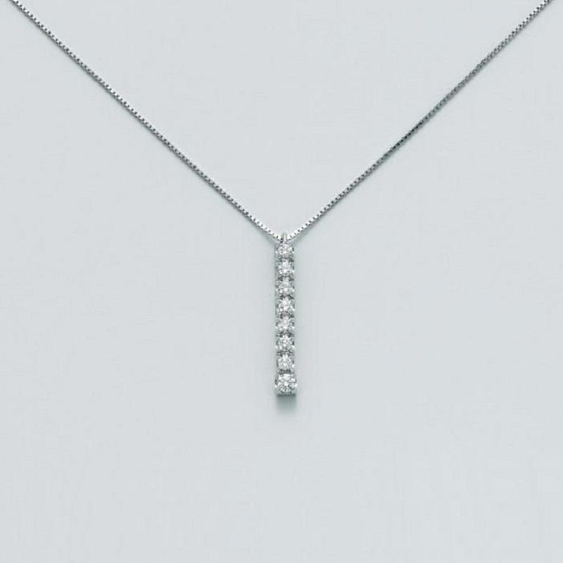 Collar de mujer Miluna puntos de luz edición limitada CLD4030-G7
