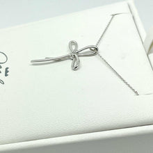 Carica l&#39;immagine nel visualizzatore di Gallery, Collana Da Donna Miluna In Oro Bianco Croce CLD4248
