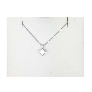 Miluna Women's Necklace In White Gold and Diamond CLD5065_009S