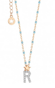 Collar GLA 190 Comete en plata con circonitas