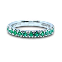 Load image into Gallery viewer, Veretta Women&#39;s Ring with Emeralds Women&#39;s Gold DCAE7740
