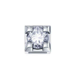 Charm in oro Bianco e Diamante Eelements DCHF3302.002