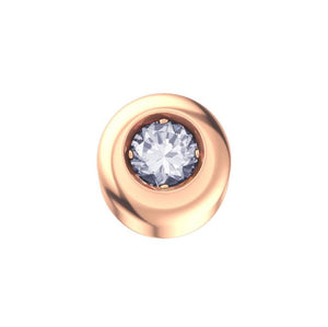 Charm in oro rosa e Diamante Eelements DCHF4133.001