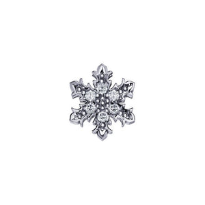 Charm Elements simboli fiocco di neve in Oro bianco e diamanti DCHF6541.003