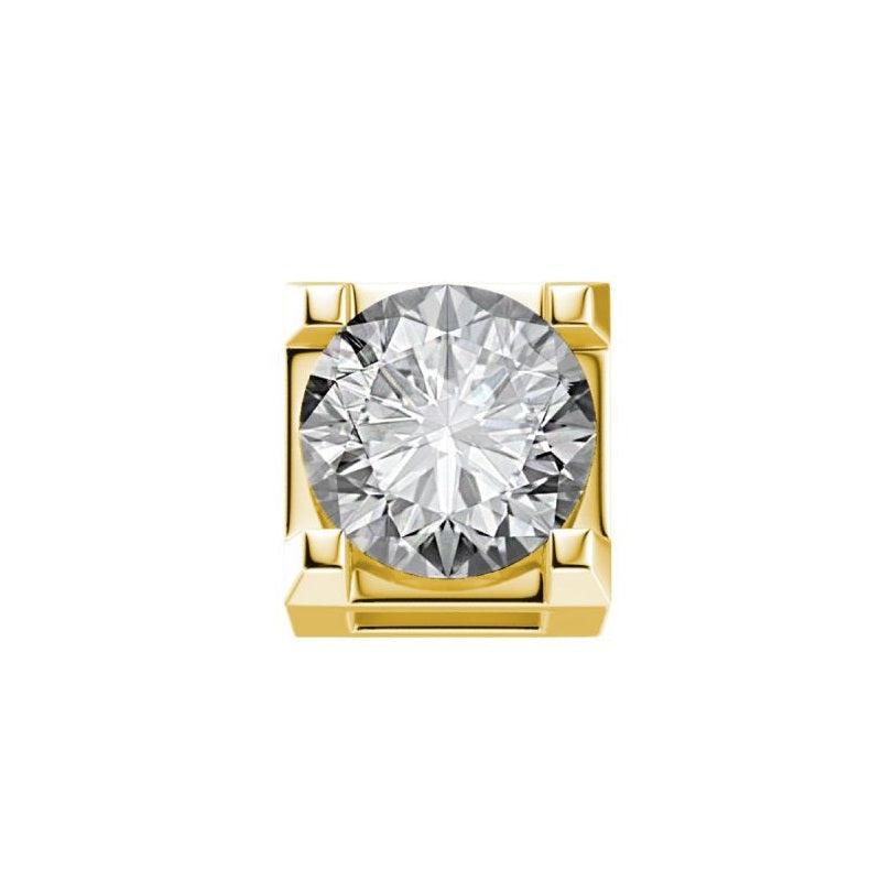 Charm in yellow gold and Diamond Eelements DCHF7442.005