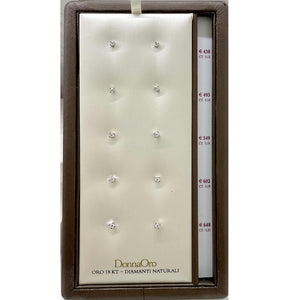 Women's Earrings In White Gold Light Point Woman Gold DHOL7174