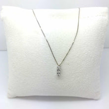 Load image into Gallery viewer, 18 Kt white gold women&#39;s necklace Trilogy Donna Oro DHPT7893.003
