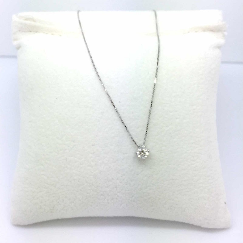 Women's light point necklace in white gold Donna Oro DHPL8503.005