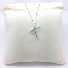 Load image into Gallery viewer, Women&#39;s Necklace In White Gold Cross Woman Gold DHPF7371.001
