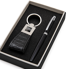 Load image into Gallery viewer, EC1523 Enrico Coveri Rollerball Pen with key holder
