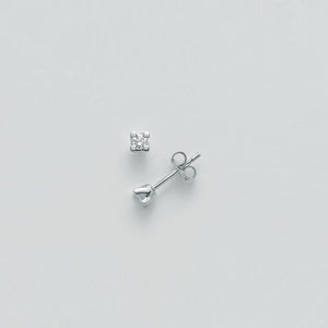 Miluna Women's Earrings in Brilliant White Gold ERD5068_014S