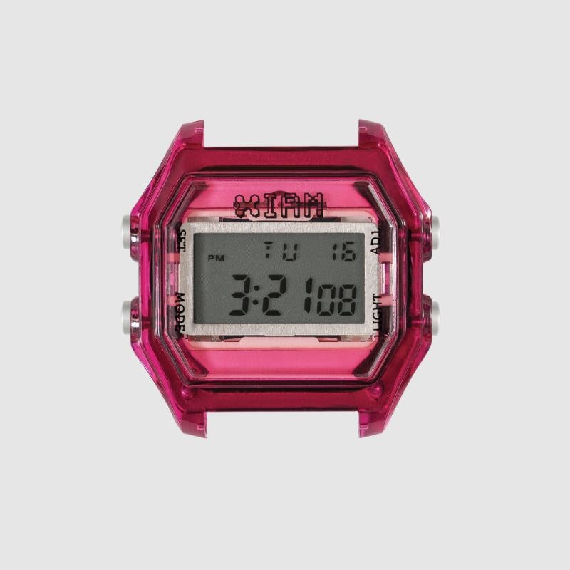 I AM IAM-016-450 Caja de reloj digital para mujer