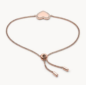 Bracciale Da Donna Fossil rosa Be Mine JF03361791
