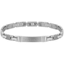 Cargar imagen en el visor de la galería, Brazalete Maserati para hombre en acero Maserati J JM218AMF03
