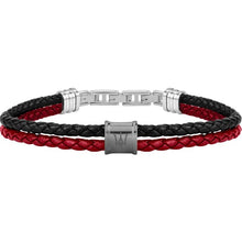 Cargar imagen en el visor de la galería, Pulsera de cuero para hombre Maserati JM219AQH23
