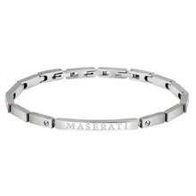 Carica l&#39;immagine nel visualizzatore di Gallery, Bracciale da uomo in acciaio Maserati JM220ASQ03
