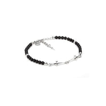 Cargar imagen en el visor de la galería, Pulsera de hombre Cesare Paciotti de plata JPBR0708B
