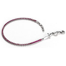Cargar imagen en el visor de la galería, Pulsera de tenis hombre Cesare Paciotti Fucsia JPBR1179B
