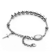 Load image into Gallery viewer, Cesare Paciotti Jewels JPBR1321B silver men&#39;s bracelet
