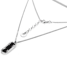Load image into Gallery viewer, Cesare Paciotti silver women's necklace JPCL1057B
