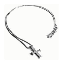 Load image into Gallery viewer, Cesare Paciotti silver men's necklace JPCL1380B
