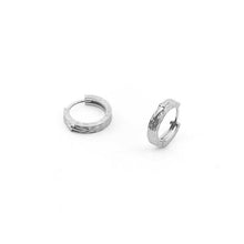 Load image into Gallery viewer, Cesare Paciotti men's earrings in Silver JPOR2176B
