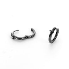 Load image into Gallery viewer, Cesare Paciotti silver men's earrings JPOR2358N
