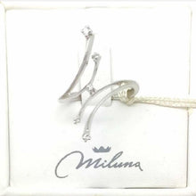 Carica l'immagine nel visualizzatore di Gallery, Anello Da Donna Miluna In Oro Bianco 18Kt con Diamanti LID1737
