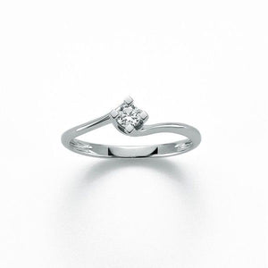 Miluna Solitaire Women's Ring with Diamond LID180-005G7