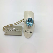 Carica l&#39;immagine nel visualizzatore di Gallery, Anello Da Donna In argento 925 Gemma del Cielo Miluna LID3465M16
