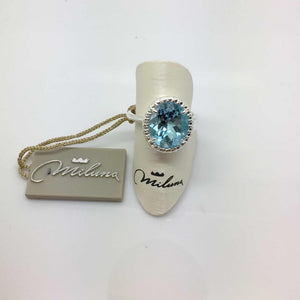 Anello Da Donna In argento 925 Gemma del Cielo Miluna LID3465M16