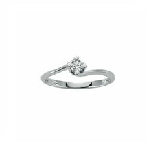 Load image into Gallery viewer, Miluna LID5180-010G7 Women's Solitaire Ring in White Gold
