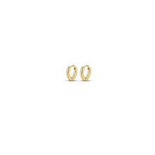 Load image into Gallery viewer, Luca Barra OK1115 women&#39;s earrings in 10 mm golden steel
