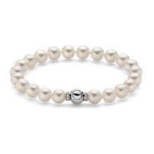 Carica l&#39;immagine nel visualizzatore di Gallery, Bracciale Da Donna In Oro Miluna Premium Perle PBR2925

