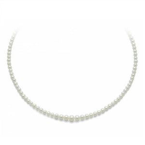 Collana da donna con perle bianche a scalare PCL2325