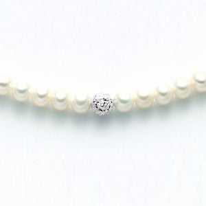 Collana Da Donna Miluna con Perle Naturali in oro bianco 18kt PCL4978B