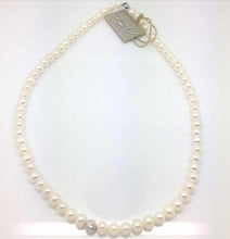 Carica l&#39;immagine nel visualizzatore di Gallery, Collana Da Donna Miluna con Perle Naturali in oro bianco 18kt PCL4978B
