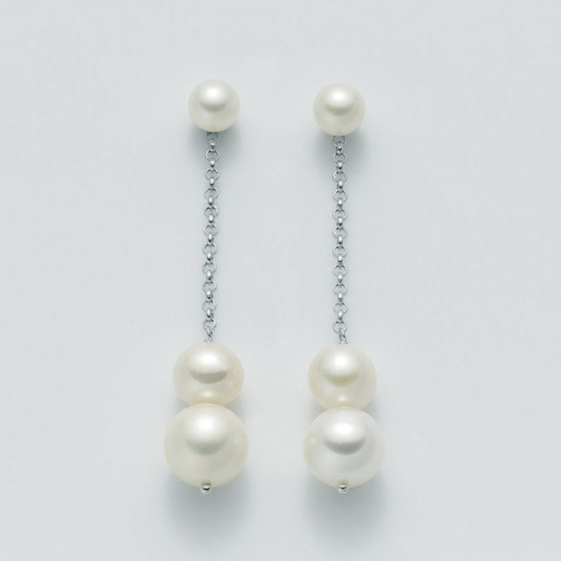 Orecchini Da Donna Miluna In Argento 925 Con Perle Oriente PER1826AG